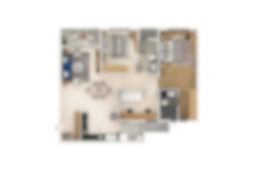 2.5 BHK Floor Plan